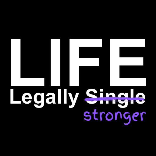Life Legally Single Official Brand Icon - Being Single Is a Power Move